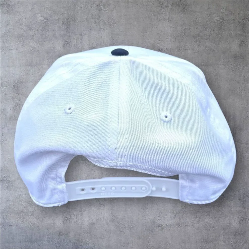 Otto Cap Howdy Snapback Trucker Hat White/Blue‎ Unisex Adjustable